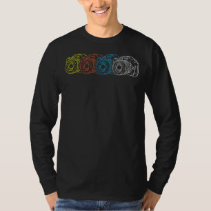 Camiseta Fotografia - Câmeras Fotográficas Digital Pho