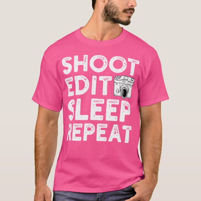 Camiseta Fotografia com Câmera (Frente)