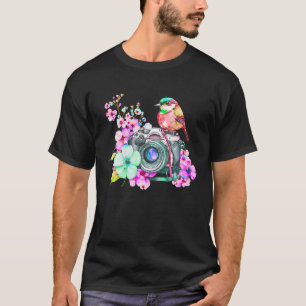 Camiseta Fotografia da Natureza Amor Flores e Borboletas C