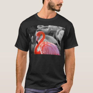 Camiseta Fotografia de Flamingo Bird