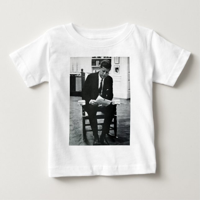 Camiseta Fotografia de John F. Kennedy 2 (Frente)