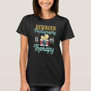 Camiseta Fotografia de Recém-Nascido Fotógrafo de Bebê Foto