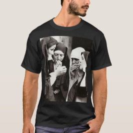 Camiseta Fotografia de Vintage de Freiras