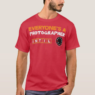 Camiseta Fotografia Dia da Câmera de Câmera (1)