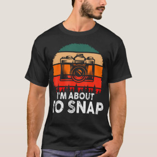 Camiseta Fotografia Divertida Para Homens Mulheres Fotógraf