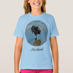 Camiseta Fotografia do Balé Keeshond - Arte de Cachorro Ori