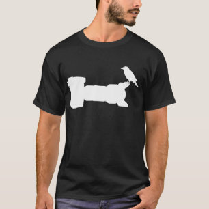 Camiseta Fotografia do Câmera Fotografador de Pássaros Fo