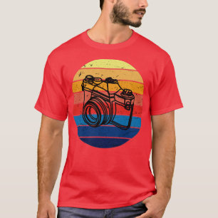 Camiseta Fotografia do fotógrafo da câmera Vintage