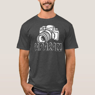 Camiseta Fotografia do Pai Funny Paparazzi - Câmera Retro