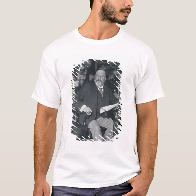 Camiseta Fotografia do retrato de Edward VII (1841-1910) (Frente)