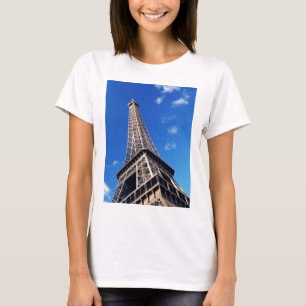 Camiseta Fotografia do Viagem da Torre Eiffel em França