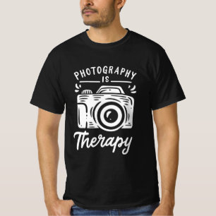 Camiseta Fotografia é terapia