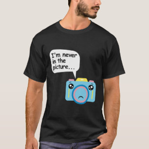 Camiseta Fotografia Engraçada Para Homens Mulheres Fotógraf