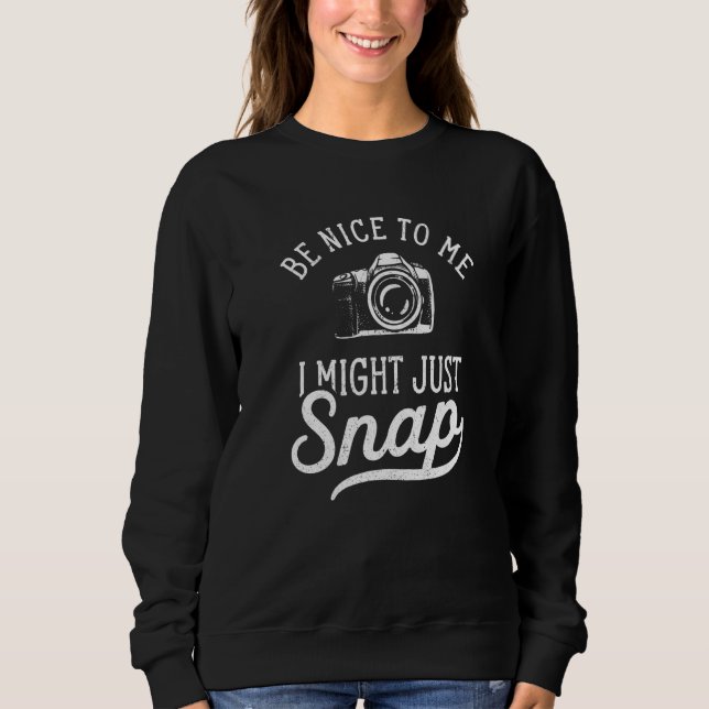 Camiseta Fotografia Eu Posso Simplesmente Encaixar O Fotógr (Frente)