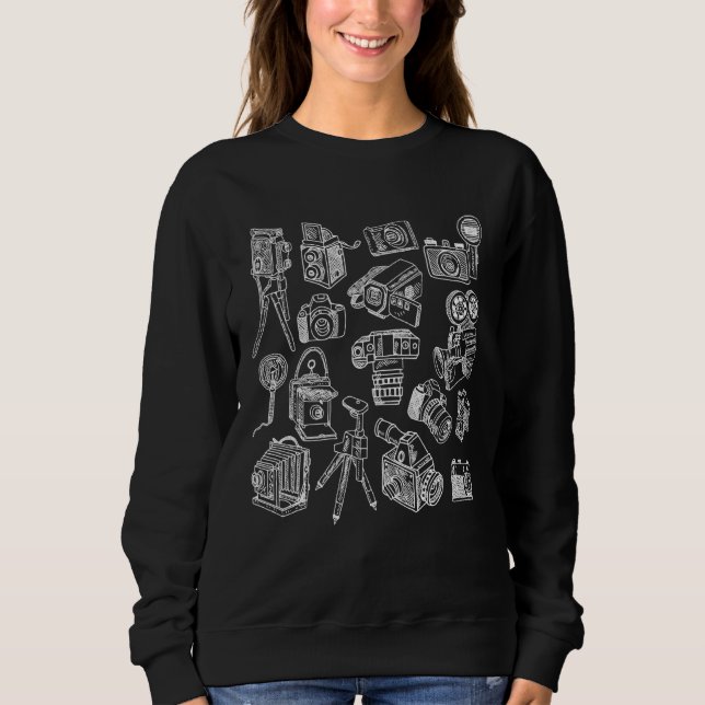 Camiseta Fotografia Fotografia Fotografia Câmera Fotográfic (Frente)