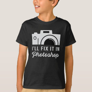 Camiseta Fotografia Fotógrafo Lente Festa Engraçada Da Câme