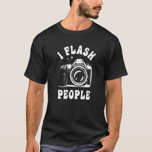 Camiseta Fotografia I Flash Fotógrafo Da Câmera Pessoas