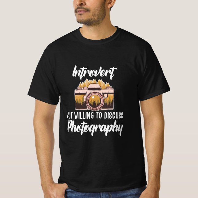 Camiseta Fotografia Introduzida (Frente)