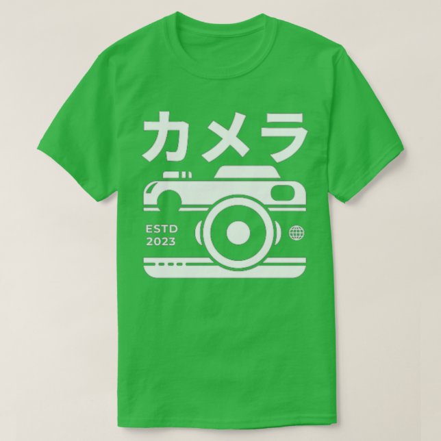 Camiseta Fotografia japonesa (Frente do Design)