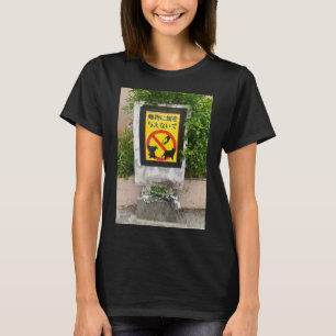 Camiseta Fotografia Japonesa (NÃO ALIMENTE OS GATOS OU CÃ