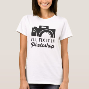 Camiseta Fotografia Lente Engraçada Ideia de Presente