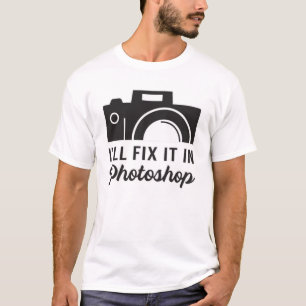 Camiseta Fotografia Lente Engraçada Ideia de Presente
