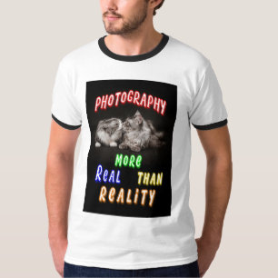 Camiseta Fotografia mais real que realidade