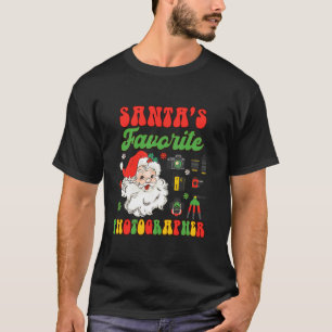 Camiseta Fotografia natalícia Fotografia Xmas Fotografia fa