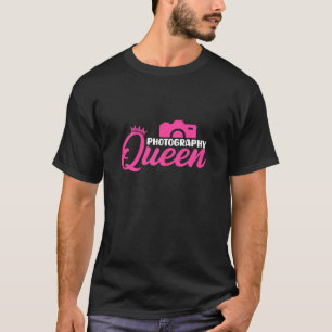 Camiseta Fotografia Para Mulheres Meninas Fotógrafo Câmera
