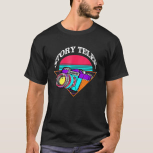 Camiseta Fotografia Retroativa - Fotógrafo Vintage Camerama