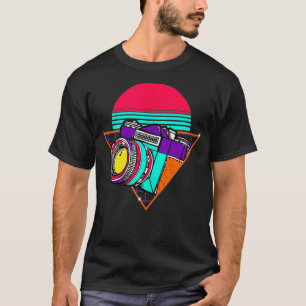 Camiseta Fotografia Retroativa Fotógrafo Vintage Cameraman