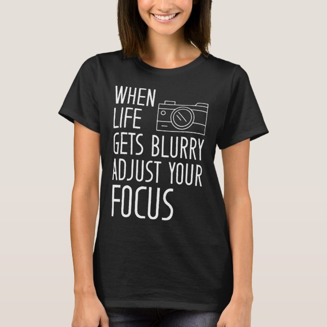 Camiseta Fotografia traz presentes para fotógrafo (Frente)