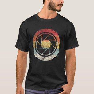 Camiseta Fotografia Vintage Lente Retro Sunset Fotografia