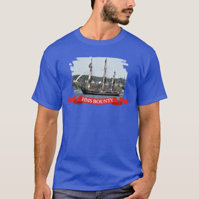 Camiseta Fotográfica de Entrega Alta do HMS (Frente)