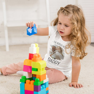 Camiseta Fotográfica do Melhor Pai do Mundo Modern