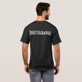 Camiseta fotógrafo