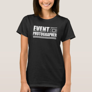 Camiseta Fotógrafo de Eventos Cameraman Fotografia Imagem