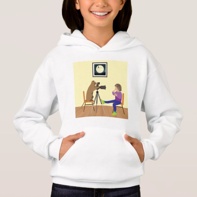 Camiseta Fotógrafo de gato (Frente)