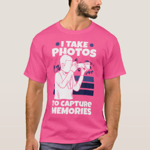 Camiseta Fotógrafo Engraçado Tire Fotos Capture Memórias F