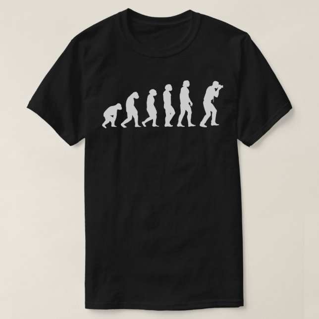 Camiseta Fotógrafo Evolution 2 (Frente do Design)