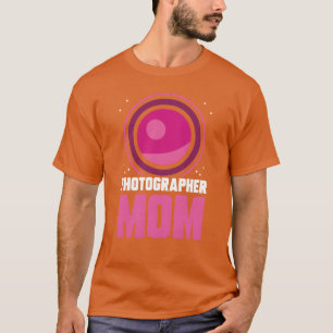 Camiseta Fotógrafo Mãe Câmera Mãe Fotografia engraçado