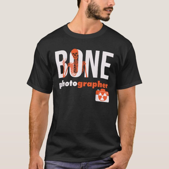 Camiseta Fotógrafo Osso Wheeler Tech Radiology X Ray Tech (Frente)