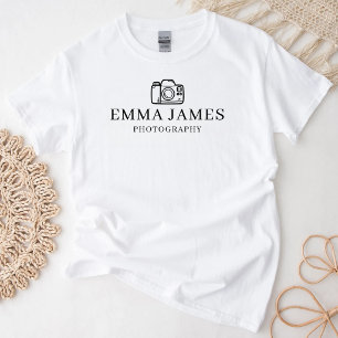Camiseta Fotógrafo Personalizado Fotografia Personalizada F