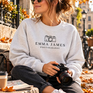 Camiseta Fotógrafo Personalizado Nome Personalizado