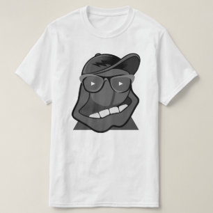 Camiseta Fotomontagem Engraçada Abstrato