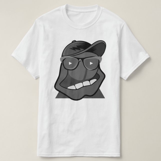Camiseta Fotomontagem Engraçada Abstrato (Frente do Design)