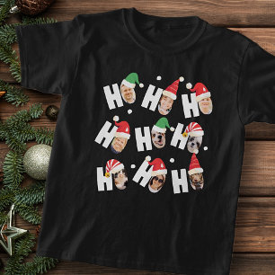 Camiseta Fotos da Família Nove, Cute Santa Hats