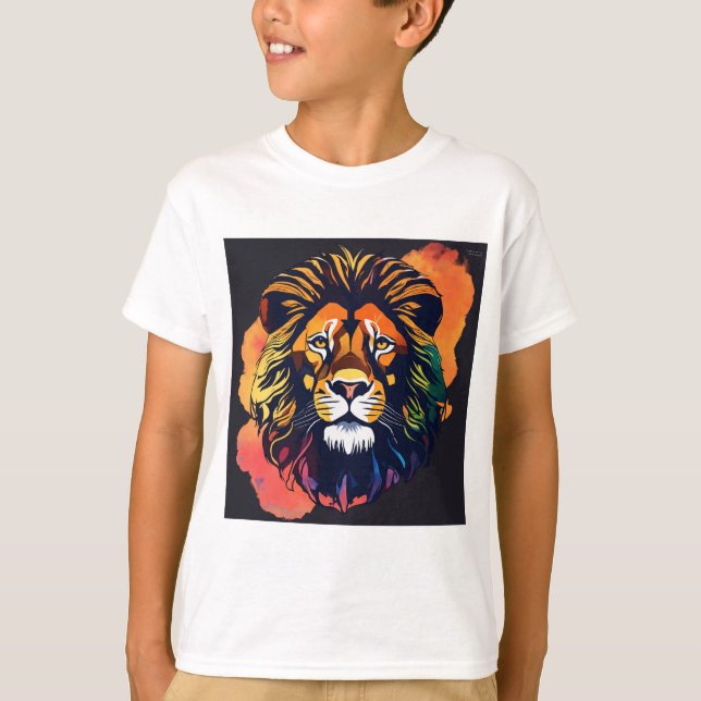 Camiseta Fotos Lion T-Shart (Frente)