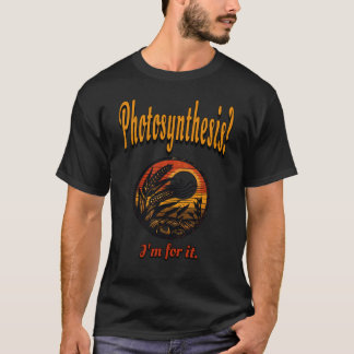 Camiseta Fotossíntese? Eu sou a favor