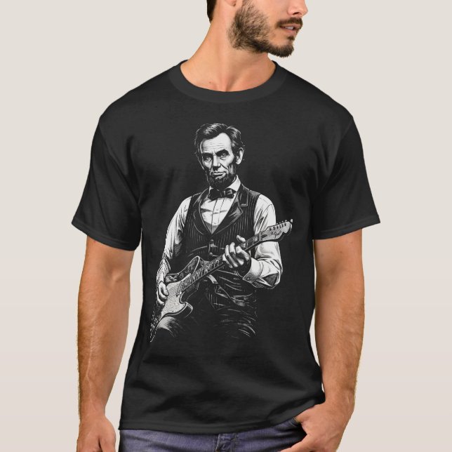 Camiseta Four Score and Seven Riffs Ago  (Frente)